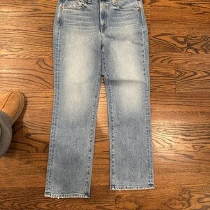 AYR Light Blue Straight Leg Women's Jeans